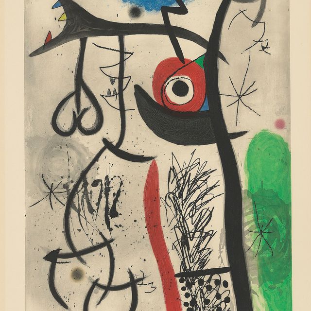 Joan Miró — Л'этрангле
