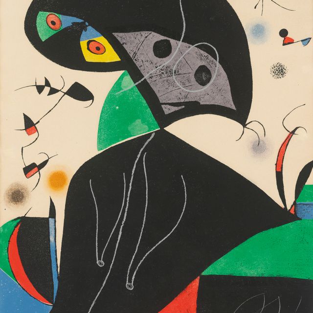 Joan Miró — Гауди XVIII