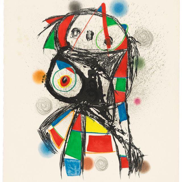 Joan Miró — Коломбина в соте с мясом