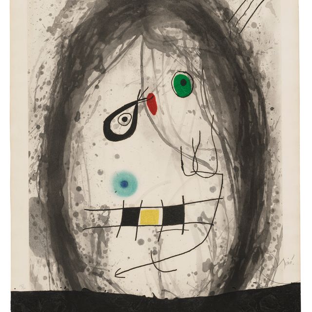 Joan Miró — Л'эксиле нуар