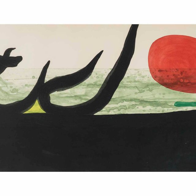 Joan Miró — Черная Греве