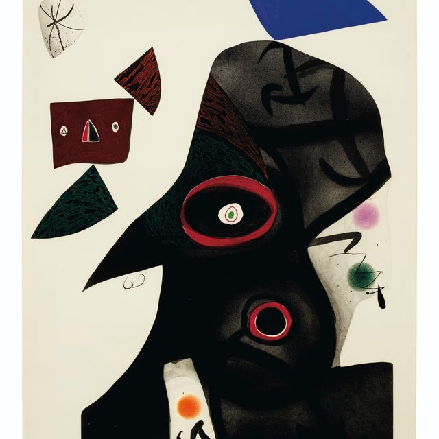 Joan Miró — Египетский