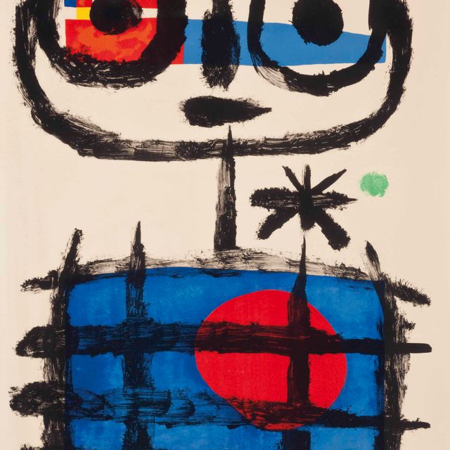 Joan Miró — Пожиратель солнца (Мурлот 218)
