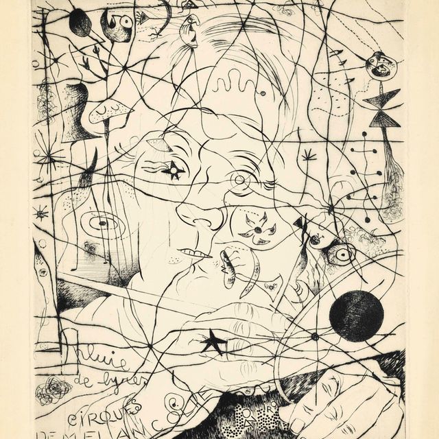 Joan Miró — Портрет де Миро