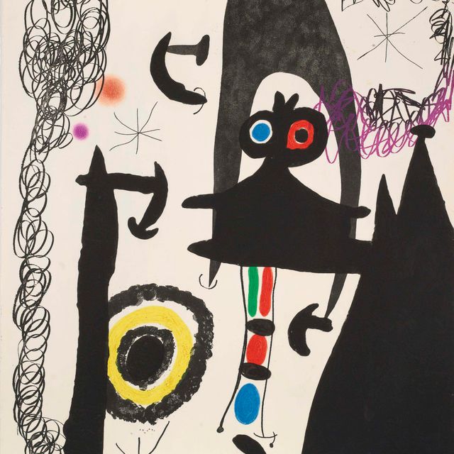 Joan Miró — Эскалейд в лунном свете (D. 496)