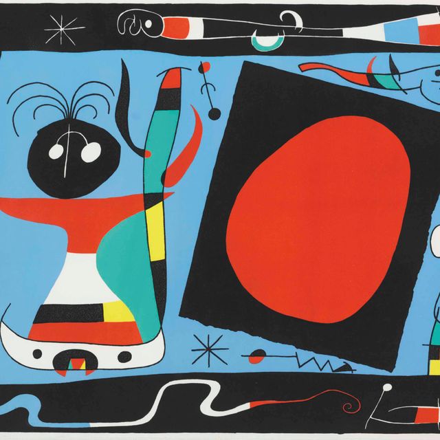 Joan Miró — Женщина в мире (м. 242; см. книги Крамера 36)