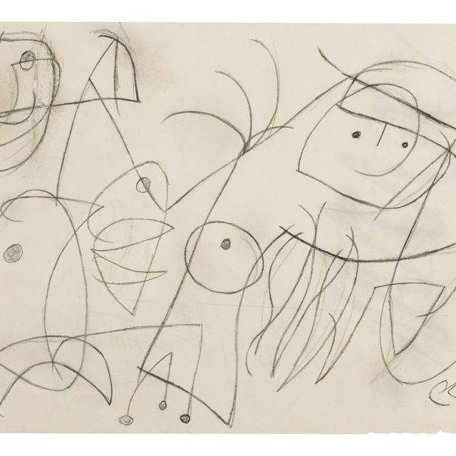 Joan Miró — Женщина-уазо