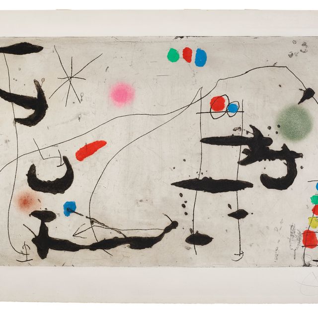 Joan Miró — След за паром VI