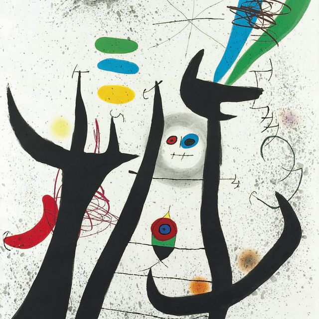 Joan Miró — Древовидная женщина (D. 649)