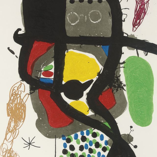 Joan Miró — Ле-кессье (номер 487)