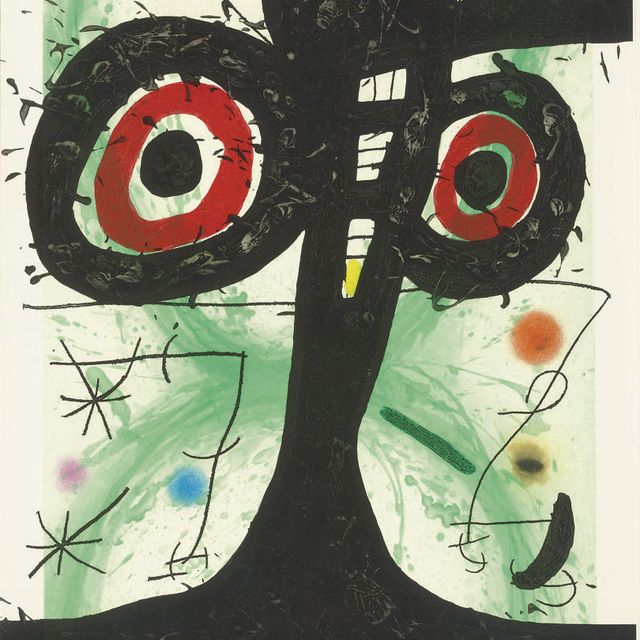 Joan Miró — Старый Ирландский город (D. 521)