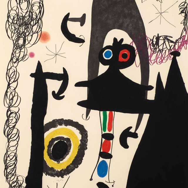 Joan Miró — Эскалада в лунном свете