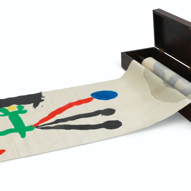 Joan Miró — Макемоно