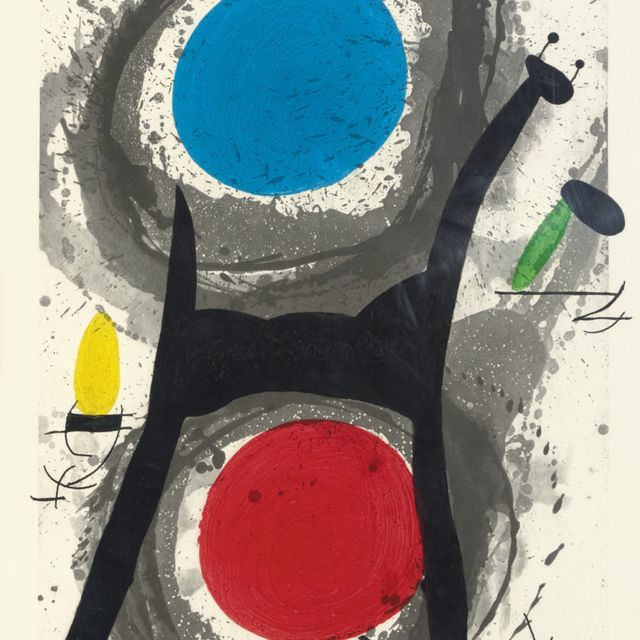 Joan Miró — Отель L'Adorateur du soleil (D. 483)