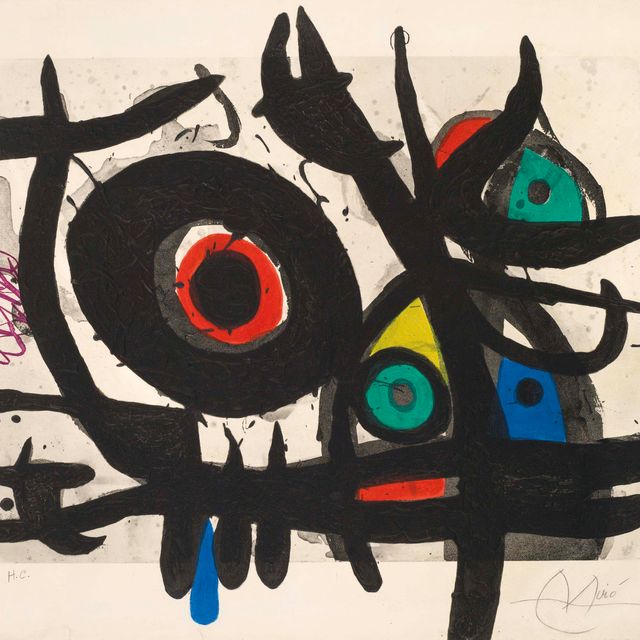 Joan Miró — Устройство для разрушения (D. 512)