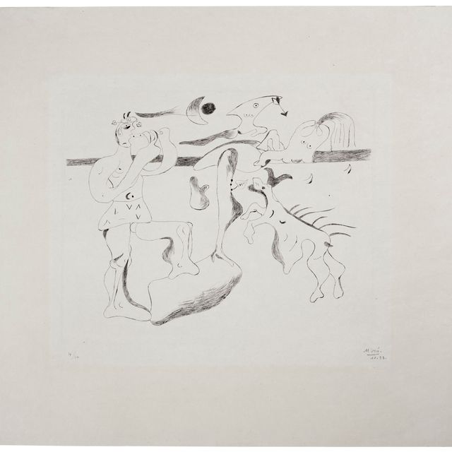 Joan Miró — Дафнис и Хлоя