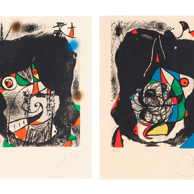Joan Miró — Сцены революций XX века