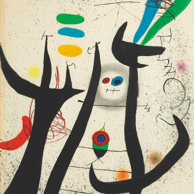Joan Miró — Древовидная женщина (D. 649)