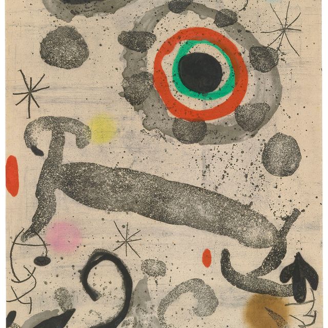 Joan Miró — Мост на марше