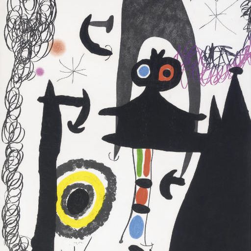 Joan Miró — Эскалейд в лунном свете (D. 496)