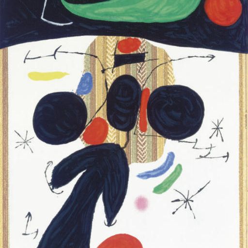 Joan Miró — Интерьер и ночь (M. 590)
