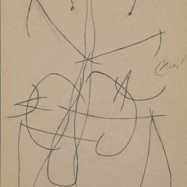 Joan Miró — Шевроле из трех женщин