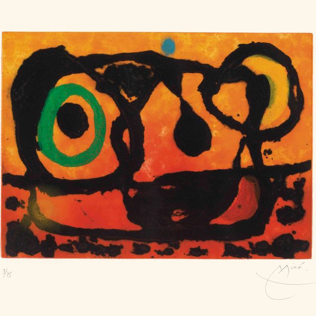 Joan Miró — Диванчик наедине с солнцем