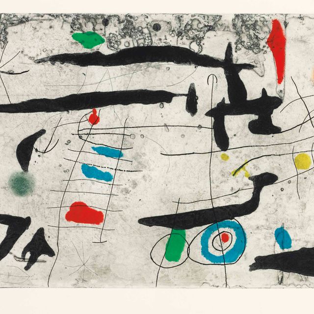 Joan Miró — Трасса над ла-Пароем II