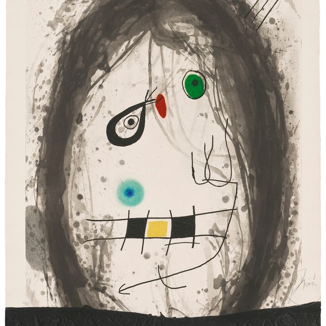 Joan Miró — Л'Эксиле нуар