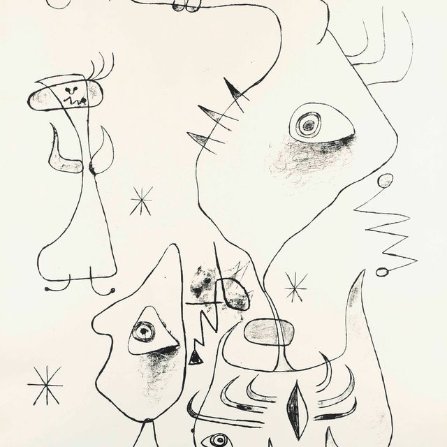 Joan Miró — Барселона XVI, из серии "Барселона"