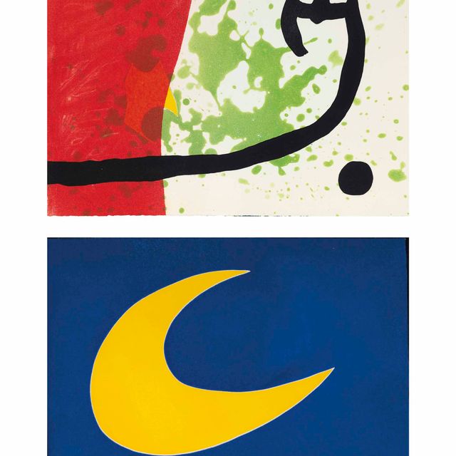Joan Miró — Франческ д'Ассас, Càntic del Sol, Gustavo Gili S.A., Барселона, 1975 (D. 833-867; C. books 196)