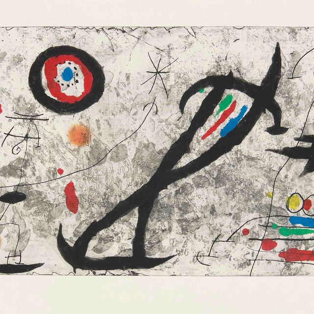 Joan Miró — Трасса сюр-ла-Паруа V (D. 444)