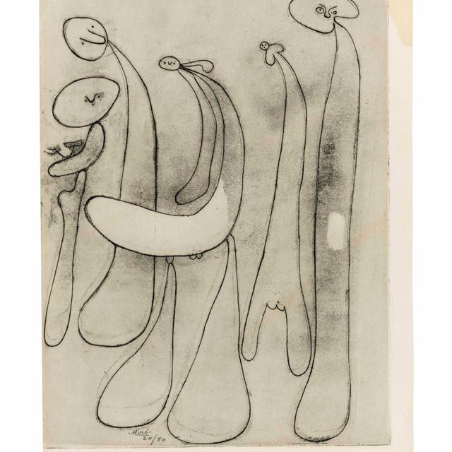 Joan Miró — Без названия, из 24 эссе
