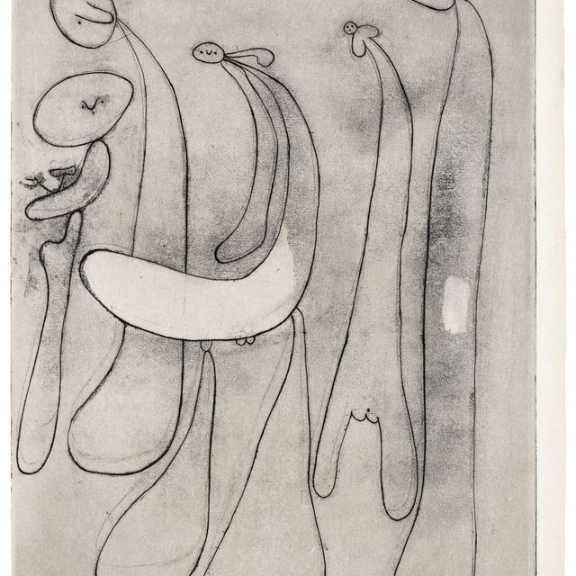 Joan Miró — Без названия, из 23 гравюр