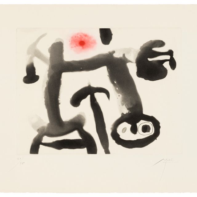 Joan Miró — Ле Монокль