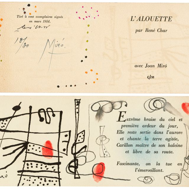 Joan Miró — Л'Алуэтт