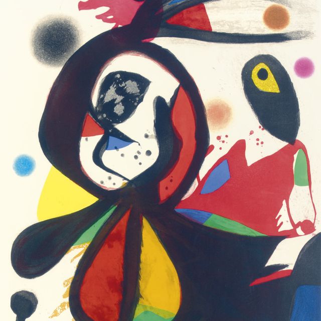 Joan Miró — Красный перламутр (Арт. 930)