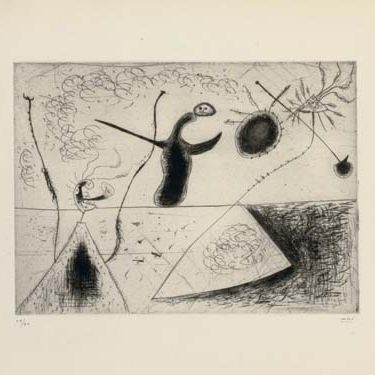 Joan Miró — Линия Горизонта (D. 29)