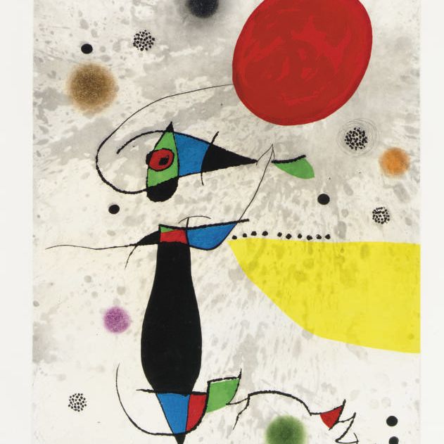 Joan Miró — Отель L'Attrape-soleil (D. 740)