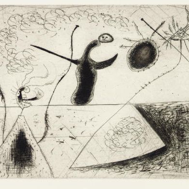 Joan Miró — Линия горизонта (D. 29)