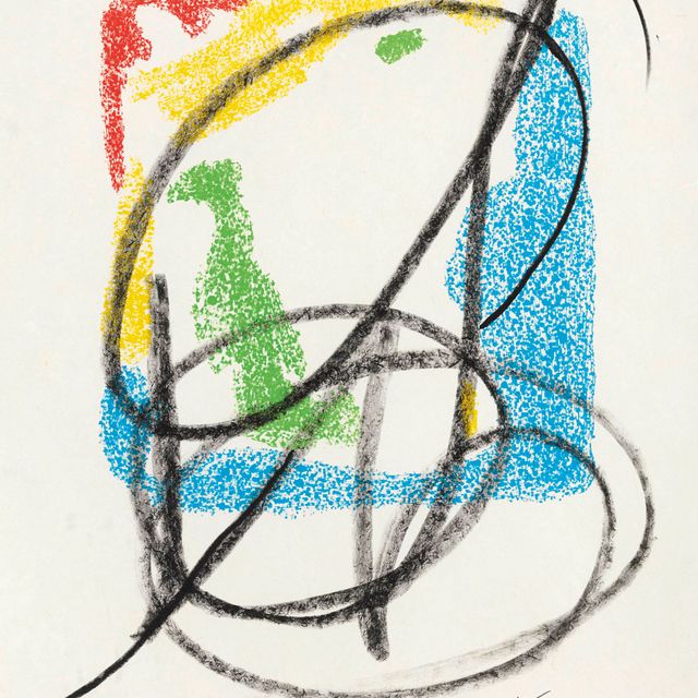 Joan Miró — Земные сокровища : одна тарелка (M. 580; см. C. books 123)