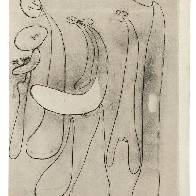 Joan Miró — Без названия, из: 23 гравюр