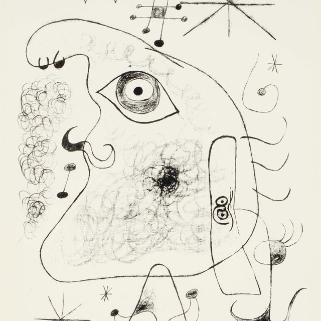 Joan Miró — Barcelona XXXV, из серии Barcelona (M. 40)