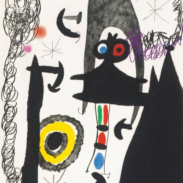 Joan Miró — Эскалейд в лунном свете (D. 496)