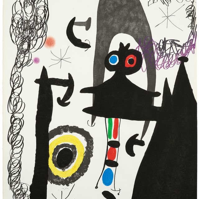 Joan Miró — Эскалада в лунном свете