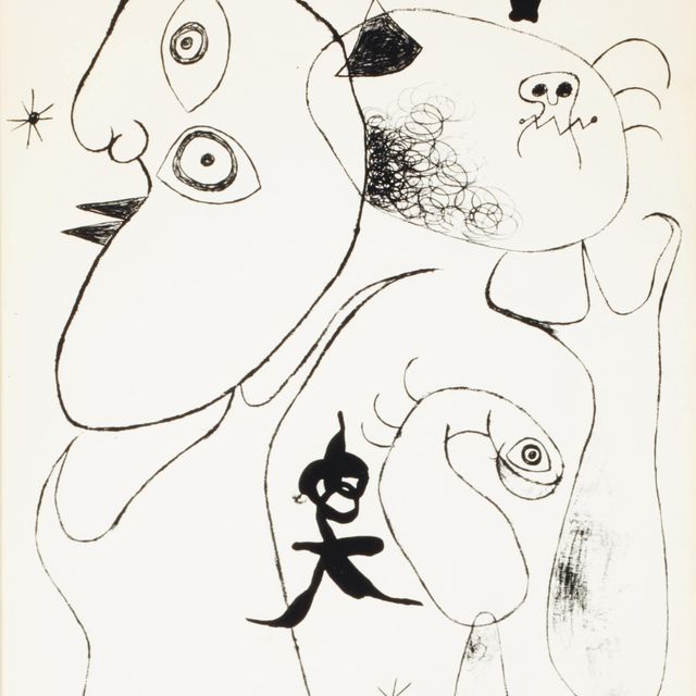 Joan Miró — Барселона XVIII, из серии "Барселона" (M. 23)