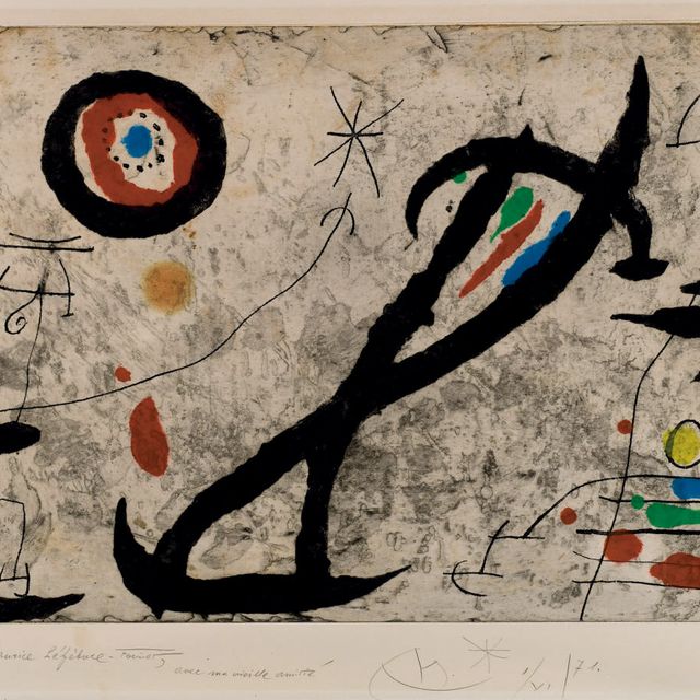 Joan Miró — Трасса на набережной V (Дюпен 444)