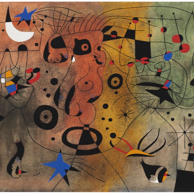 Joan Miró — Созвездия: одна пластина