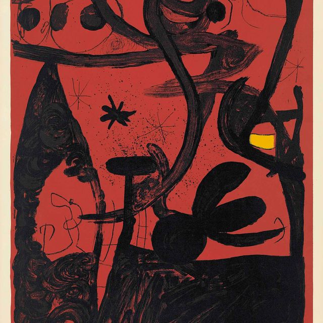 Joan Miró — Парад манекенов в Китае
