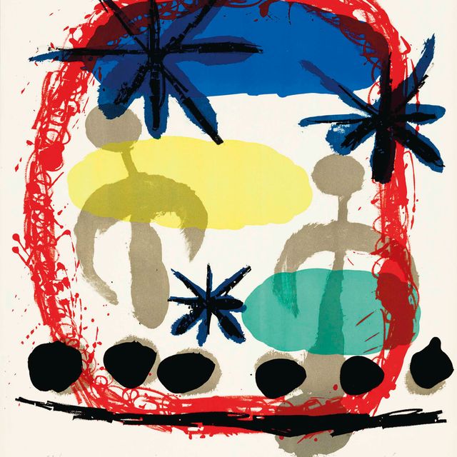 Joan Miró — Изображение созвездий для экспонирования